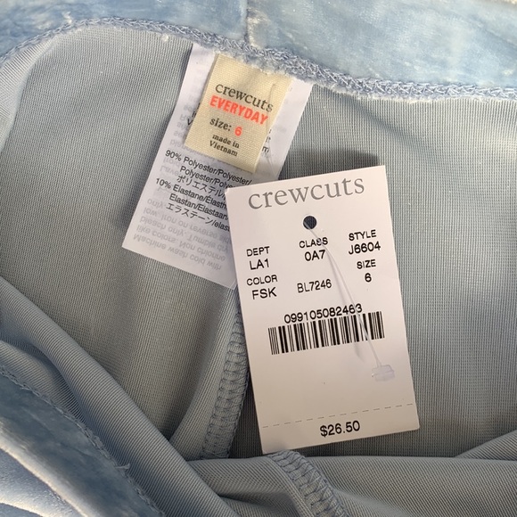 J. Crew Crewcuts Girls Velour Pants - Picture 5 of 5